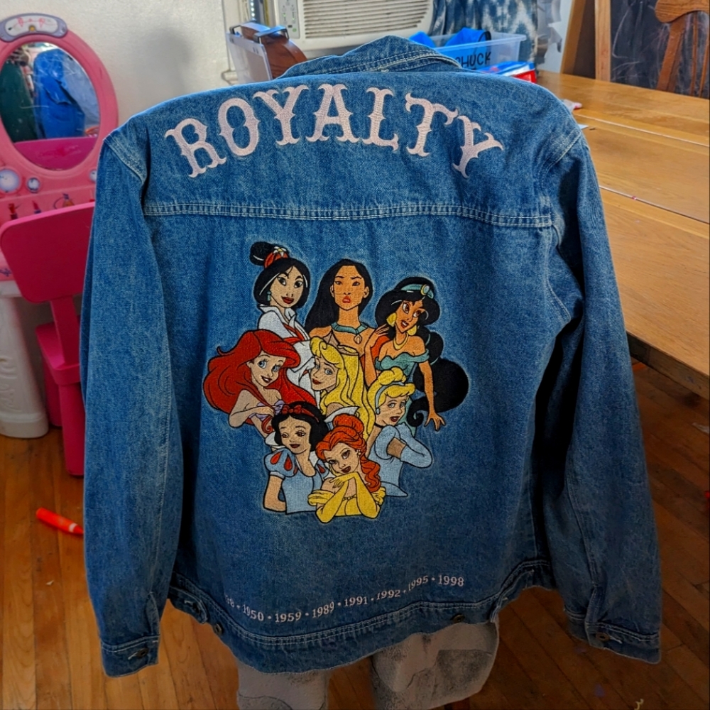 90s Disney Princess Denim Jacket